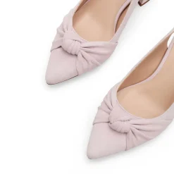 Online Knot Block Heels Women Heels