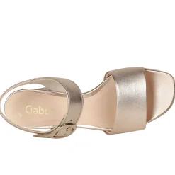 Best Kruger Metallic Block Heel Sandals Women Heels|Mother Of The Bride