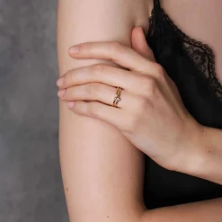 Online 9kt Gold & Diamond Solitaire Ring Women Rings