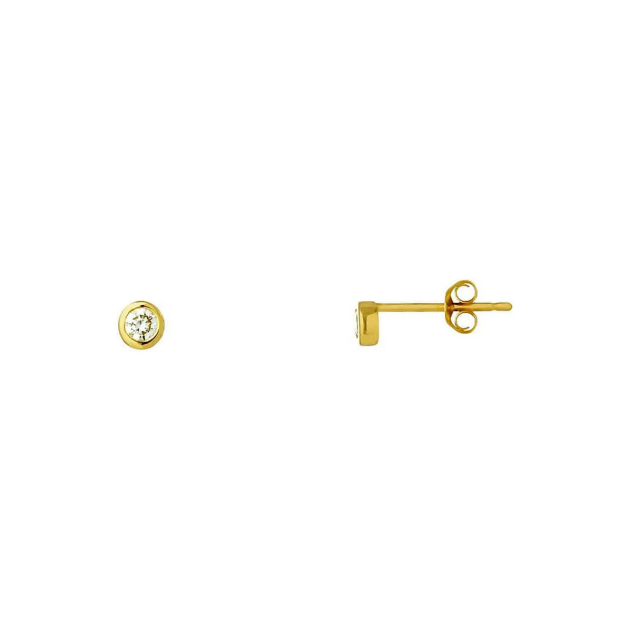 Best 9kt Gold Diamond Studs Women Earrings