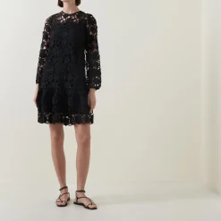 Clearance Kyoto Lace Mini Dress Women Dresses