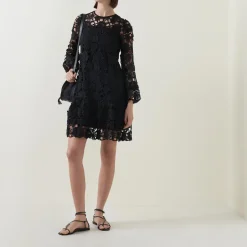 Clearance Kyoto Lace Mini Dress Women Dresses
