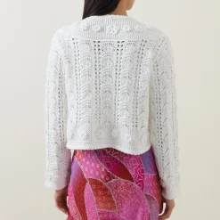 Discount Kyra Crochet Cardigan Women Sweaters & Cardigans