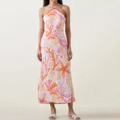 La Mer Retro Halterneck Dress Women Swimwear & Beachwear