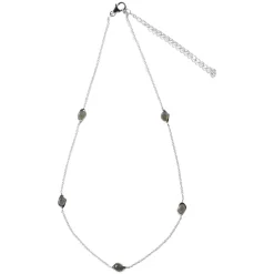 Labradorite Stepping Stone Necklace Women Necklaces