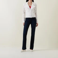 Hot Lace Biker Jacket Women Coats & Jackets
