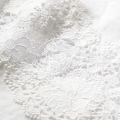 Discount Lace Detail Flared Skirt Women Skirts