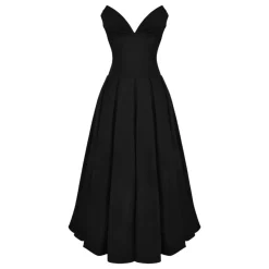 Clearance Lady Strapless Dress Women Dresses