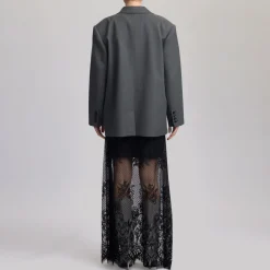 Outlet Laica High-Rise Lace Skirt Women Skirts