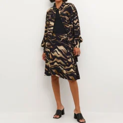 Outlet Laila Leopard High-Rise Wrap Skirt Women Skirts