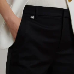 Hot Lakythia Stretch Straight Leg Trousers Women Trousers & Shorts