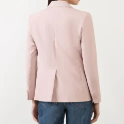 Clearance Lamine Single-Breasted Fitted Blazer Women Coats & Jackets