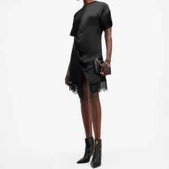 Outlet Lana Lace-Trim Mini Dress Women Dresses