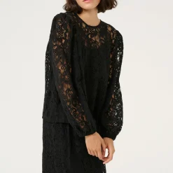 Best Lanice Lace Blouse Women Tops