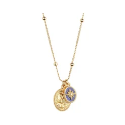 Clearance Lapis Lazuli Charm Pendant Necklace Women Necklaces