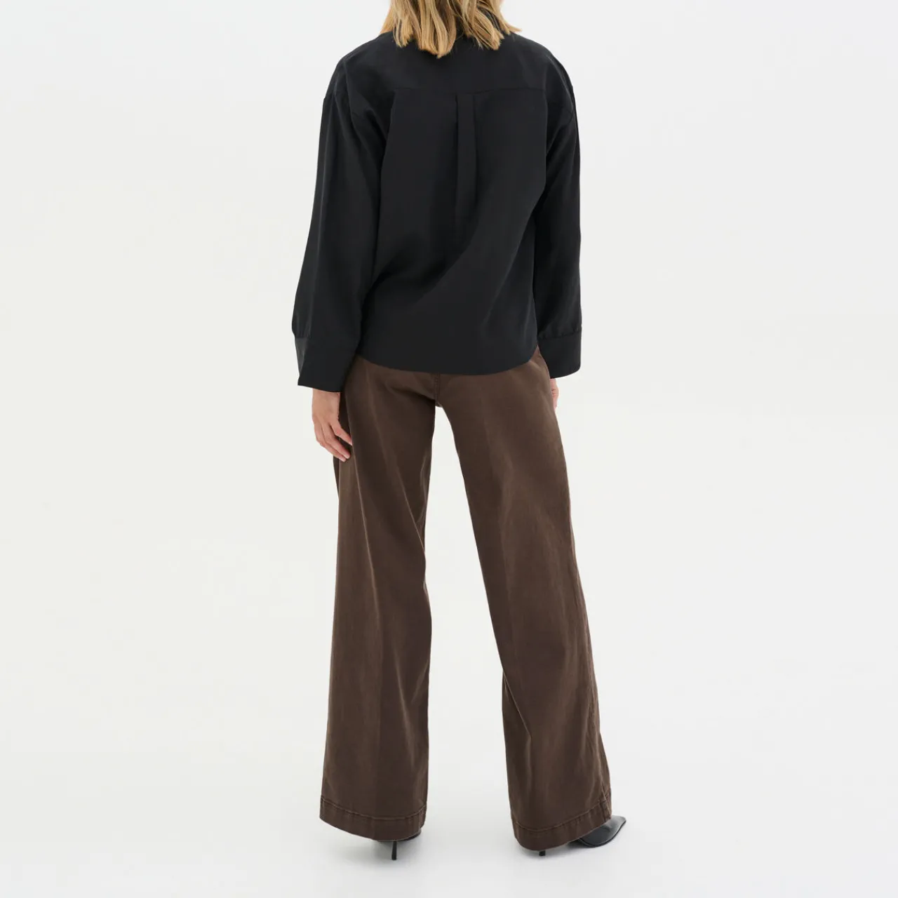 Hot Lara Wide-Leg Trousers Women Trousers & Shorts