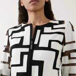 New Laser-Cut Leatherette Jacket Women Coats & Jackets