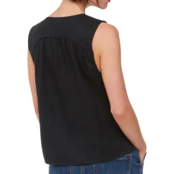 Sale Laura Linen Tank Top Women Tops