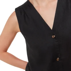 Sale Laura Linen Tank Top Women Tops