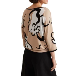 Outlet Laurie Floral Knitted Top Women Sweaters & Cardigans