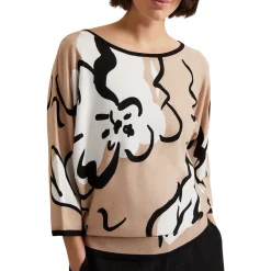 Outlet Laurie Floral Knitted Top Women Sweaters & Cardigans