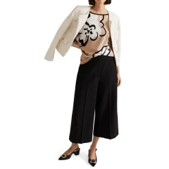 Outlet Laurie Floral Knitted Top Women Sweaters & Cardigans