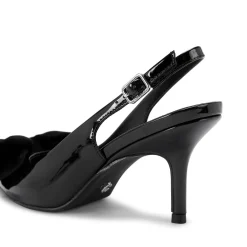 New Lavish Bow Slingback Pumps Women Heels