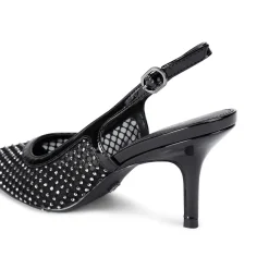 New Lavish Jewel Slingback Pumps Women Heels|Occasion Dressing