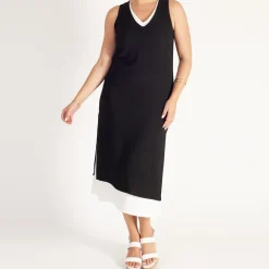 Clearance Layered Flared Dress Women Dresses