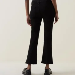 Discount Le Crop Mini Boot Mid-Rise Jeans Women Denim