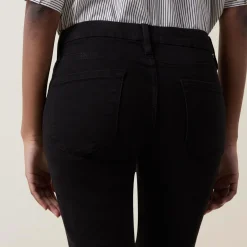 Discount Le Crop Mini Boot Mid-Rise Jeans Women Denim
