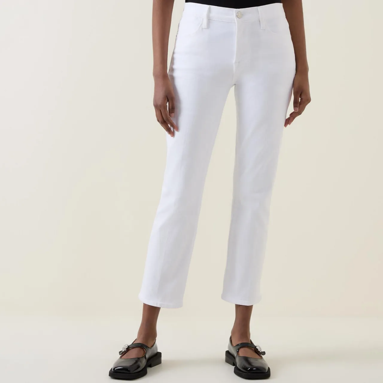 Discount Le High High-Rise Straight Fit Jeans Women Denim