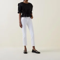 Discount Le High High-Rise Straight Fit Jeans Women Denim