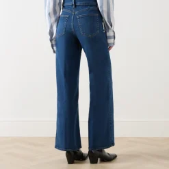 New Le Slim Palazzo Wide-Leg Jeans Women Denim