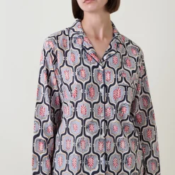 Discount Leaf Pyjama Set Women Sleepwear