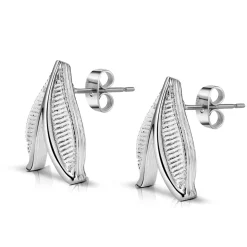 Discount Leaf Stud Earrings Women Earrings