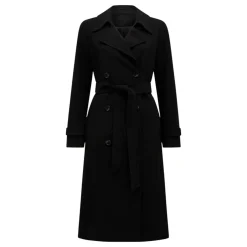 Hot Leanne Double-Breasted Trench Coat Women Coats & Jackets