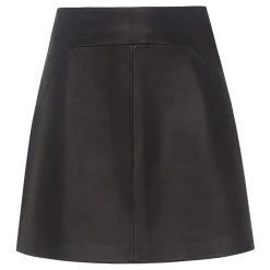 Clearance Leather A-Line Skirt Women Skirts