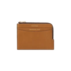 Clearance Leather Zipped Travel Wallet Women Wallets