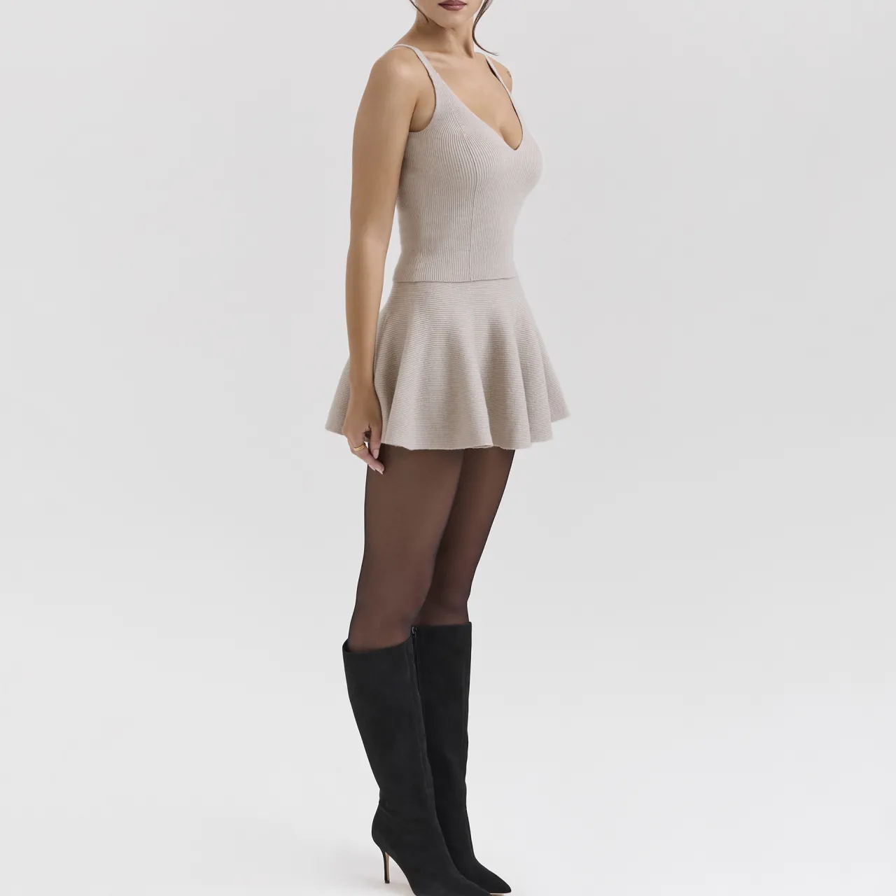Sale Leigh Ribbed Knit Top Women Sweaters & Cardigans