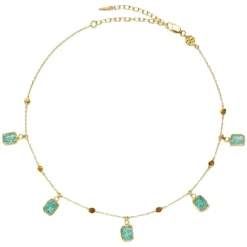 Best Lena Charm Choker Necklace Women Necklaces