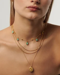 Best Lena Charm Choker Necklace Women Necklaces