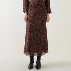 Best Leopard Flared Skirt Women Skirts