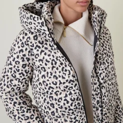 Discount Leopard Puffer Jacket Women Coats & Jackets