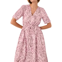 Discount Leopard Tie Dress Women Dresses