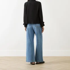 Lesienna Ruffle Blouse Women Tops