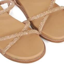 Best Levia Diamanté Crossover Sandals Women Sandals