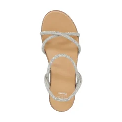 Best Levia Diamanté Crossover Sandals Women Sandals