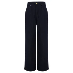 Hot Liana High-Rise Wide-Leg Jeans Women Denim