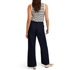 Hot Liana High-Rise Wide-Leg Jeans Women Denim